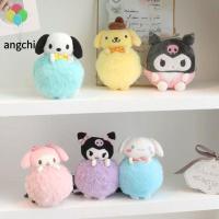 ANGCHI Kawaii น่ารักมาพร้อมกับ Hiasan Kamar ของเล่นที่สำคัญ Boneka Mainan สัตว์น่ารัก Kuromi จี้ตุ๊กตาผ้ากำมะหยี่ Kuromi พวงกุญแจ Cinnamoroll ตุ๊กตา