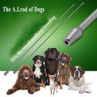 1PCS pet clinic dog canine artificial insemination semen deposition sperm stainless steel needles round tip device tools