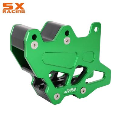 รถจักรยานยนต์ CNC Chain Guard Guide Protector สำหรับ Kawasaki KLX250 KLX 250 2006-2011 2012 2013 2014 2015 2016 2017 2018 2019 2020