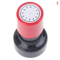 1PC Learning Recognition Teacher Teaching Seal Clock Dial Stamps Primary School Seal Kids Children Toys