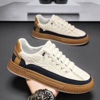 ☒✒▣ 2023 New Mens Shoes Summer Breathable Thick Bottom Heightening Mens All-Match Trendy Sports Slip-On Casual Sneakers