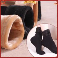 PEANSEA Gifts Female Accessories Winter Warm Cotton Socks Wool Thick Snow Boots