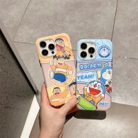 เคสแข็ง เคสไอโฟน iPhone 14 Pro Max iPhone 13 Pro Max iPhone 12 Pro Max iPhone 11 Cartoon โดราเอมอน Doraemon โดเรม่อน Gian Hard Case