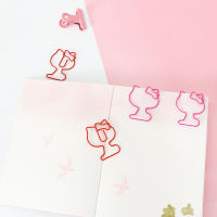 TUTU 10pcspack Cat Paper Clips Bookmark Planner Memo Clips for Book Stationery School Office Supplies Stationery H0475