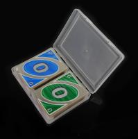 【HOT】▤ New brand waterproof and pressure-proof plastic playing cards Board card cards/set with a box