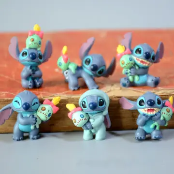 12Pcs Disney Stitch Action Toy Figures Lilo Stitch Doll 3Cm Mini