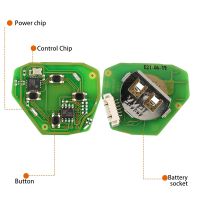 Remote Key for Xhorse XKTO02EN Universal Wire 4 Button for Toyota Style for VVDI Key Tool