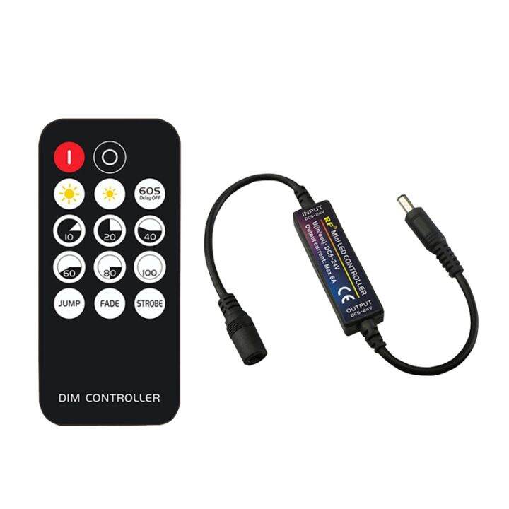 rf-remote-controller-led-dc5v-24v-dimmer-brightness-adjustment-accessory-14-key-dimmable-connector-switch-for-led-strip-light