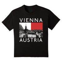 Vienna ของที่ระลึกสำหรับนักท่องเที่ยวชาวออสเตรียเสื้อยืดออกกำลังกายกีฬาผ้าฝ้าย100% XS-6XL ขนาดใหญ่พิเศษสำหรับผู้ชายเสื้อยืดของขวัญคริสต์มาส