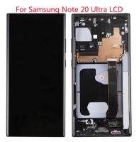 จอ LCD สำหรับ Samsung Note 20 Ultra สำหรับ Samsung Galaxy Note20 Ultra Display SM-N985F N985F /Ds N986B 5G พร้อมเส้นหรือจุด