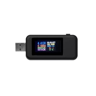 KWS-MX18 10 In1ดิจิตอลจอแสดงผล LCD USB ตัวทดสอบแรงดัน Current เครื่องทดสอบมิเตอร์พลังงานจับเวลาแอมป์มิเตอร์ USB Charger Tester เครื่องตรวจจับโวลต์มิเตอร์