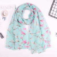 Hot sell 19 years new dragonfly printed Paris yarn scarf shawl amazon speed sell pass hot style scarf