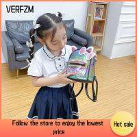 VERFZM SHOP มัลติฟังก์ชั่นการใช้งาน กระเป๋าเป้สะพายหลัง น่ารักน่ารักๆ คาวาอิ กระเป๋าถือหูแมว แฟชั่นสำหรับผู้หญิง พียู PU กระเป๋าลายการ์ตูน สาวๆ