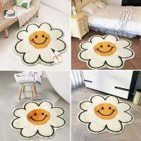 Ins Sunflower Door Mat Bedroom Bedside Anti-slip Rugs Absorption Mat Floor Mat Home Decor