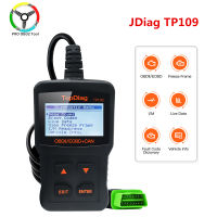 JDiag OBD2สแกนเนอร์รถเครื่องอ่านรหัสผิดพลาดสามารถวินิจฉัยเครื่องมือสแกนที่เหมาะสมเข้ากันได้ EOBD ยานพาหนะ Jdiag 109