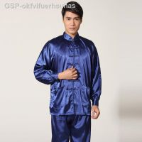 ♀Roupas De Kung Fu Chinês Uniforme แมนกาลองกา Roupa Tai Chi Coreia Do Sul Traje Artes Marciem 5 Cores