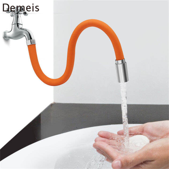 DeMeis Faucet Extension Hose Adjustable 360 Degrees Free Bending