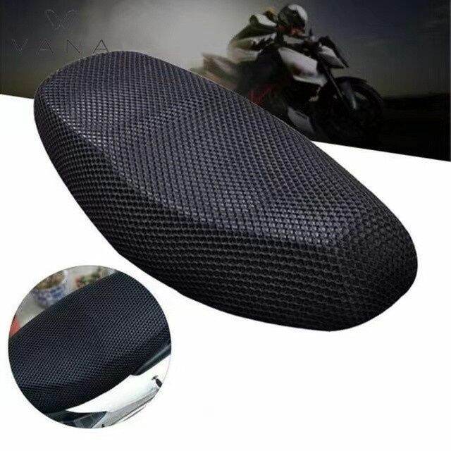 ผ้าหุ้มเบาะมอเตอร์ไซต์-กันน้ำ-ระบายอากาศ-ตาข่ายห้มเบาะ-motorcycle-seat-cover