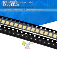 100pcs 2835 LED SMD White 6000K - 6500K 18V 9V 6V 3V High Power Light 1W 0.2W 0.3W 0.5W Chip high voltage