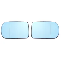 2Pcs Car Heated Rearview Mirror Glass For-BMW E39 E38 525I 528I 530I 540I 740I 750I 51168209811 51168209812