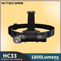 Nitecore HC33 ไฟหน้า LED มัลติฟังก์ชั่น 1800Lumens CREE XHP35 HD แม่เหล็ก รูปตัว LTH