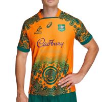 High qual 2022/23 rugby ball suit Australian native home T-shirt short sleeve T-shirt jerseys