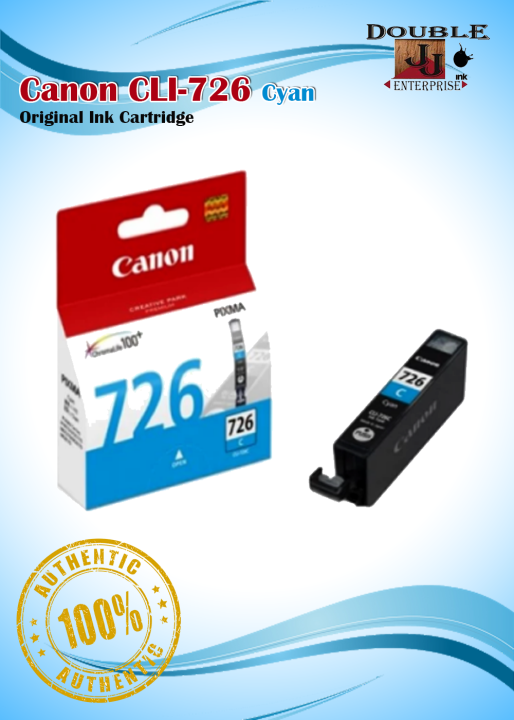 Canon CLI-726 Cyan Original Ink Cartridge | Lazada PH