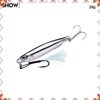 ZDV-S✅ Hot 15g/20g/30g/40g Metal JIG Fishing Lure น้ำหนัก Trolling Hard Bait Bass Fishing เหยื่อตกปลาตกปลา whopper น้ำเค็ม pesca