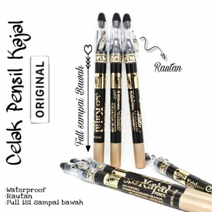 Celak Mata Kajal Milai Waterproof Original Pencil Celak Import Celak Mata Saudi Arabia 2524