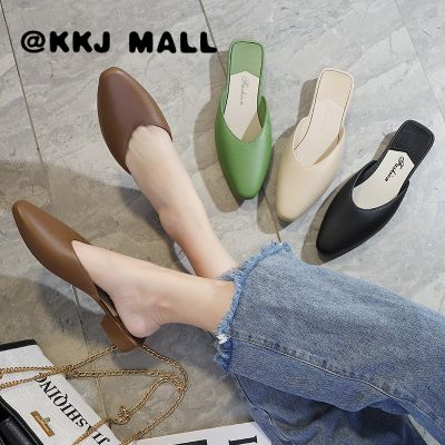 KKJ MALL รองเท้า ผู้หญิง รองเท้าเปิดส้น รองเท้า แตะ รองเทัาแตะหญิง 2022 ใหม่ 011705