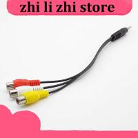 zhilizhi Store 3Rca Female 3.5Mm Male Jack Plug Male To 3 Rca Adapter Cable Connector Extension 3.5 To 3 Rca Female