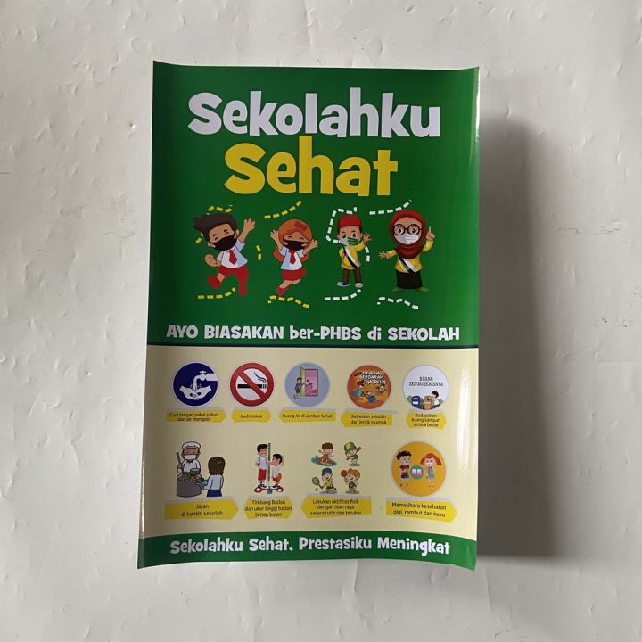 Poster Sekolah Sehat, Poster PHBS Sekolah, Poster UKS, Sekolah Sehat ...