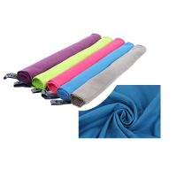 Sports Towel With Bag 300 x 700mm Portable Microfiber Bluefield Quick Dry Towel Washcloth Outdoor Spor Swimming Travel Gym Towel