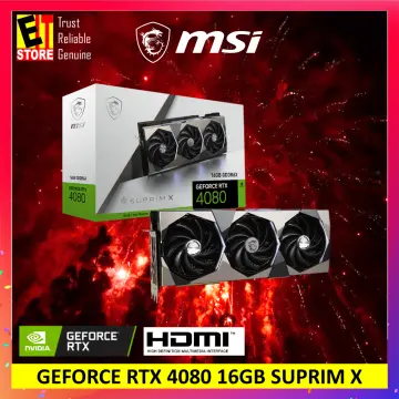 MSI GeForce RTX™ 4080 16GB SUPRIM