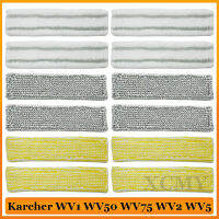 สำหรับ K Archer WV1 WV50 WV75 WV2 WV5หัวซับเปลี่ยนอะไหล่ไมโครไฟเบอร์หน้าต่างเครื่องทำความสะอาดผ้าซับอุปกรณ์เสริม