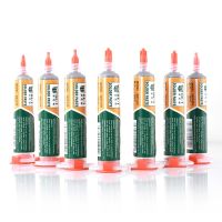 ۞☑ 1pcs 10cc Syringe Liquid Flux Soldering Paste Welding Tool Medium Temperature Melting Point 183C Tin Solder Paste For Welding