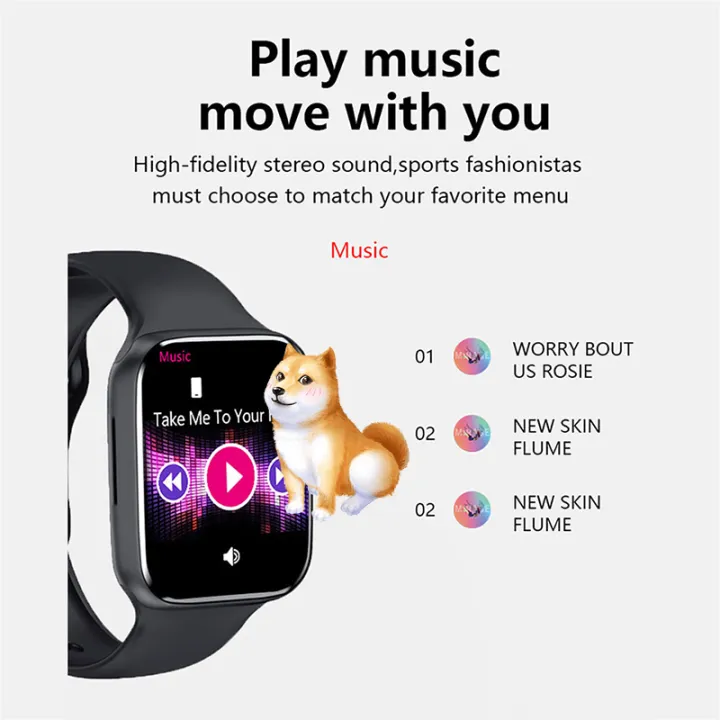 GloryFit Smart Watch T700 Pro Max for women Series 7 Custom Watch Face