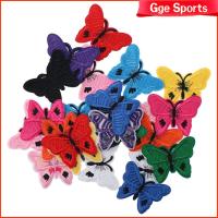 GGE Sport 24ชิ้น2.79X2.12นิ้วที่มีสีสันแผ่นรูปผีเสื้อผีเสื้อโพลีเอสเตอร์เย็บติด/รีดบนปักลายผ้าแผ่นปะผีเสื้อเสื้อผ้าตกแต่งรีดติดแผ่นแปะติดเสื้อผู้หญิง