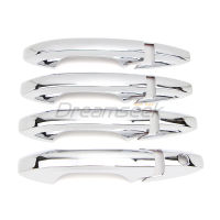 ฝาครอบมือจับประตูด้านนอกรถสำหรับ Honda CR-V CRV 2007 2008 2009 2010 2011 Chrome Trim