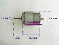 Rs-365ph จอ Dc ขนาดเล็ก365 24โวลต์8000รอบต่อนาที27.5*32.5มิลลิเมตรมอเตอร์เครื่องพิมพ์ ~