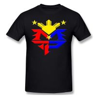 เสื้อยืด ผ้าฝ้าย พิมพ์ลาย Manny Pacquiao Pac-Man แฟชั่นฤดูร้อน สําหรับผู้ชายS-5XL