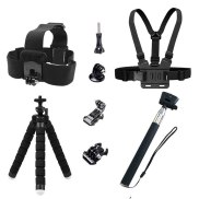 Kit For Gopro Hero Selfie Stick Monopod Mounts For SJCAM SJ4000 Tripod For