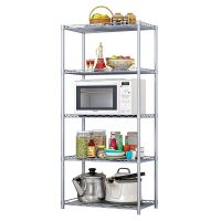 Kitchen Rack Floor Multi-layer Microwave Oven Storage Rack Household Pot and Bowl Seasoning Rack Storage Rack