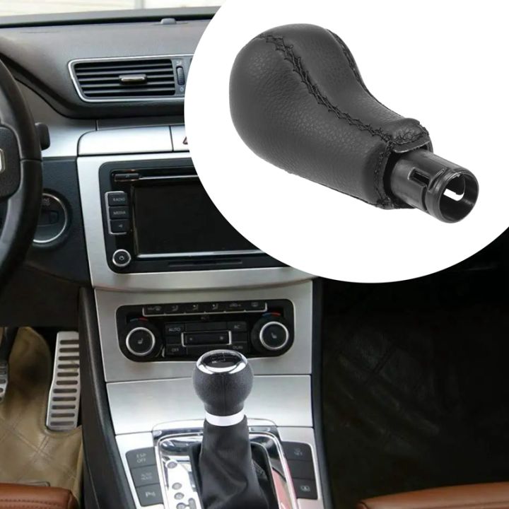 for-volvo-s60-s80-v70-xc70-pu-leather-gear-shift-knob-handball-accessories