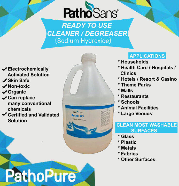 Sodium Hydroxide Solution Ready to Use Cleaner and Degreaser, 1