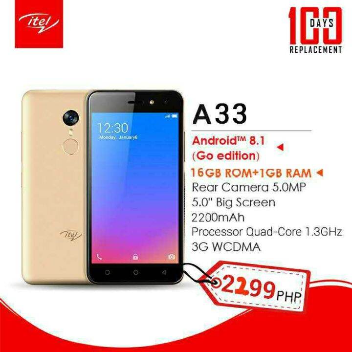 itel a33 cpu