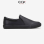 Giày Sneaker Lười Da Unisex Dincox C38 Full Black Unisex thumbnail