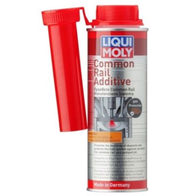 LIQUI MOLY COMMON RAIL ADDITIVE ขนาด 250MLน้ำยาเพิ่มประสิทธิภาพเครื่องยนต์ดีเซลคอมมอนเรล เพิ่มค่าซีเทนเครื่องยนตร์ดีเซล