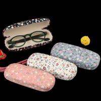 （A Decent）1ชิ้น Chinesglasses กรณี CottonFloral พับ GlassesPortable AccessoriesBag16.5x6.5x3.5cm