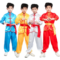 HomeSik Chinese Traditional Wushu Clothing For Kids Martial Arts Uniform Kung Fu Suit Martial Arts Wear